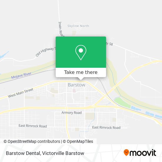 Mapa de Barstow Dental