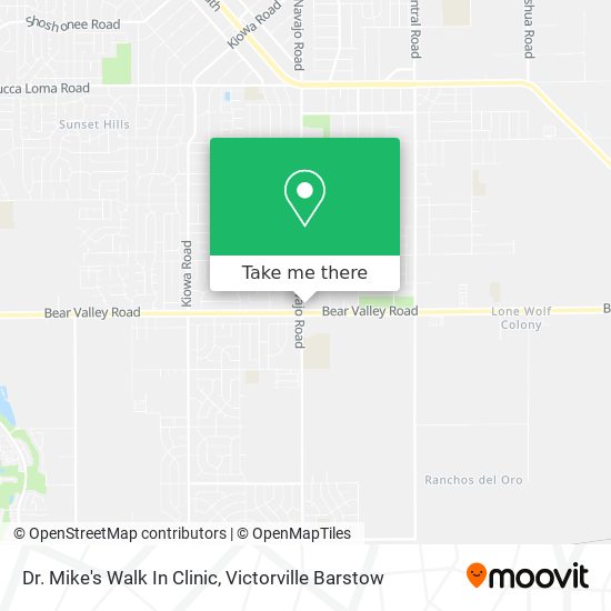 Dr. Mike's Walk In Clinic map