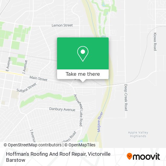 Hoffman's Roofing And Roof Repair map