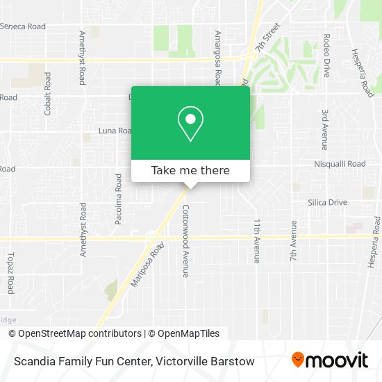Mapa de Scandia Family Fun Center