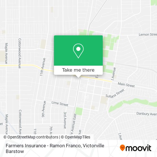 Mapa de Farmers Insurance - Ramon Franco