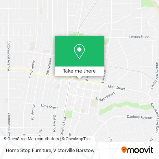 Home Stop Furniture map