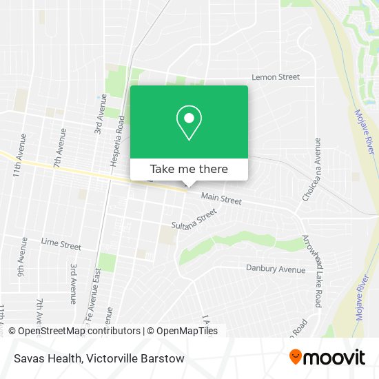 Savas Health map