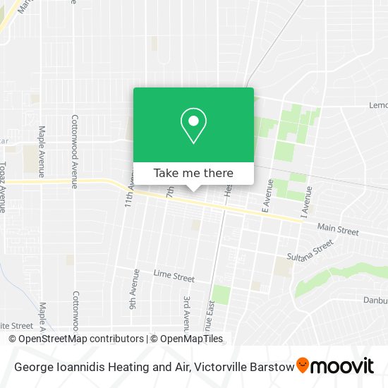 George Ioannidis Heating and Air map