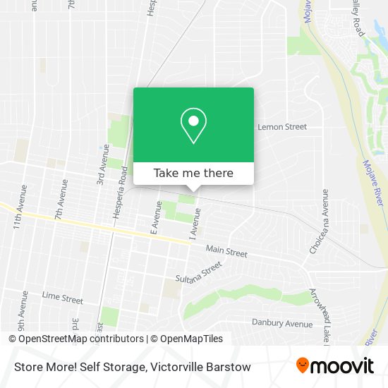 Store More! Self Storage map