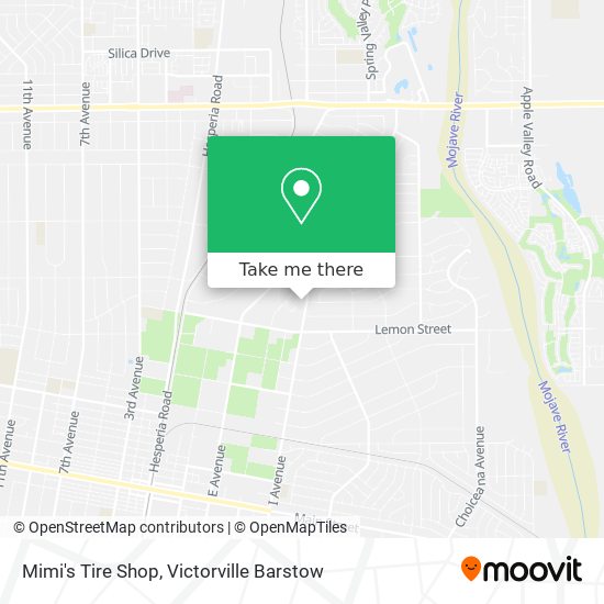 Mapa de Mimi's Tire Shop