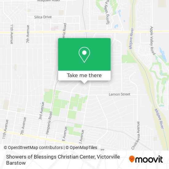 Mapa de Showers of Blessings Christian Center