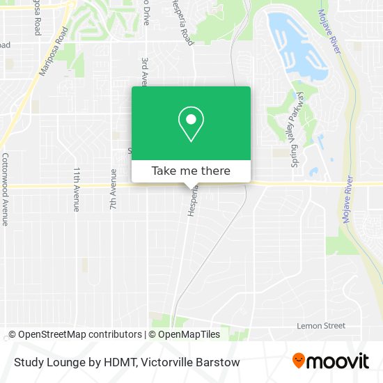 Study Lounge by HDMT map