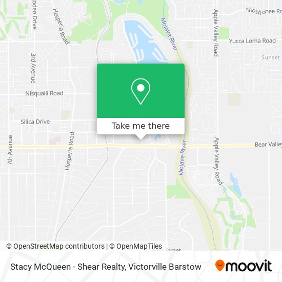 Stacy McQueen - Shear Realty map