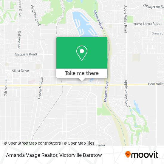 Amanda Vaage Realtor map