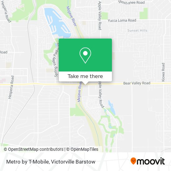 Metro by T-Mobile map