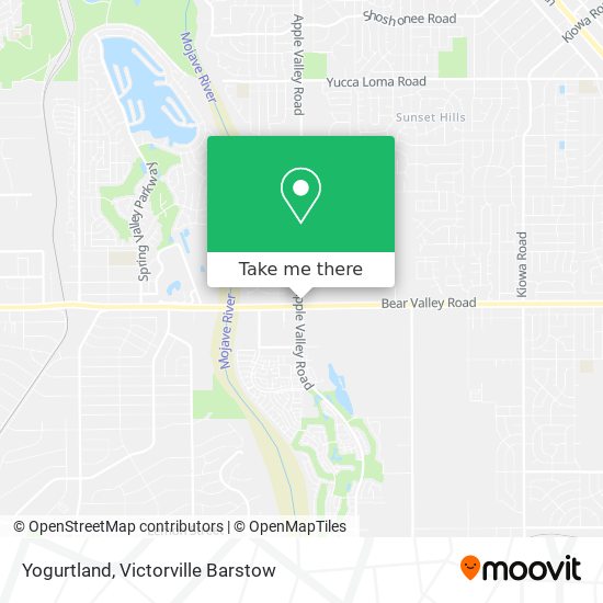 Mapa de Yogurtland