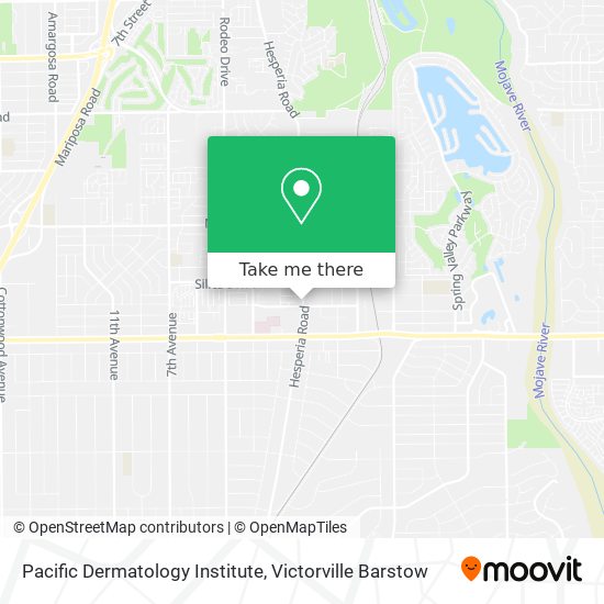 Mapa de Pacific Dermatology Institute