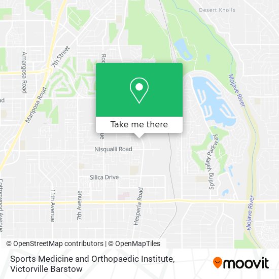 Sports Medicine and Orthopaedic Institute map