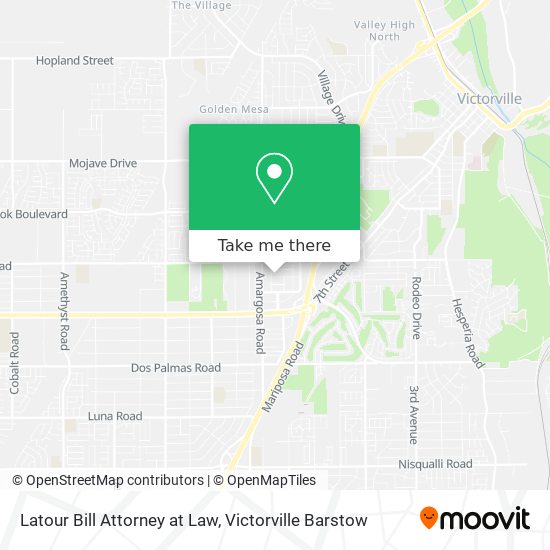 Mapa de Latour Bill Attorney at Law