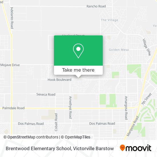 Mapa de Brentwood Elementary School