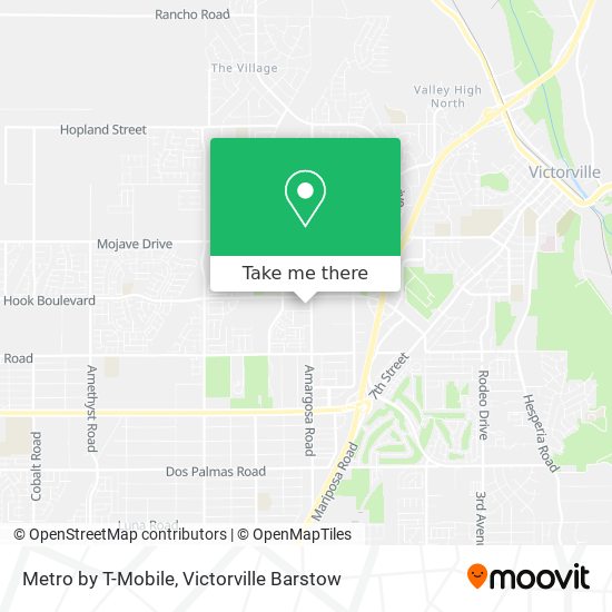 Metro by T-Mobile map