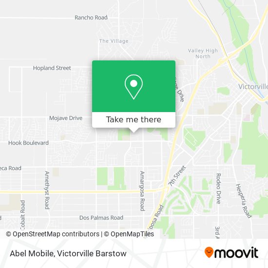 Abel Mobile map