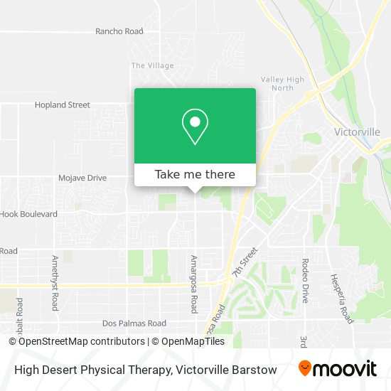 High Desert Physical Therapy map