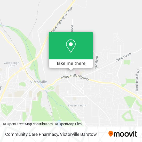 Mapa de Community Care Pharmacy