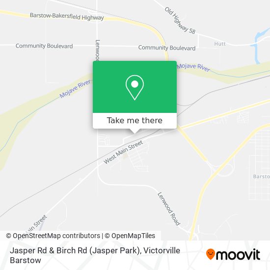 Jasper Rd & Birch Rd (Jasper Park) map