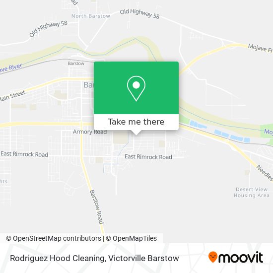 Mapa de Rodriguez Hood Cleaning