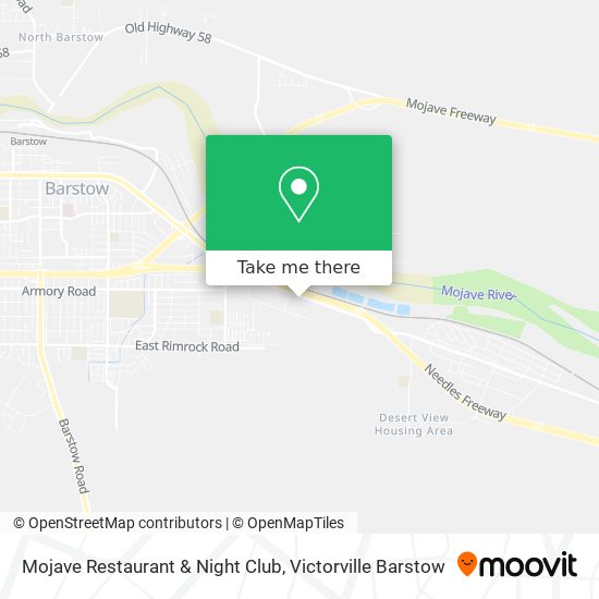 Mapa de Mojave Restaurant & Night Club