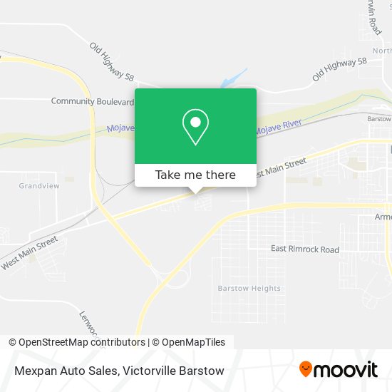 Mexpan Auto Sales map