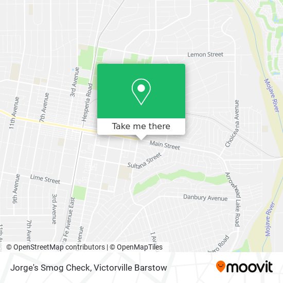 Mapa de Jorge's Smog Check