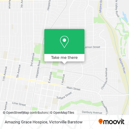 Mapa de Amazing Grace Hospice