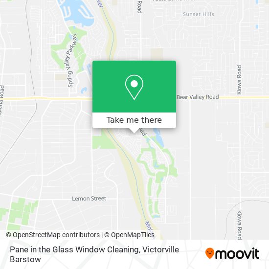 Pane in the Glass Window Cleaning map