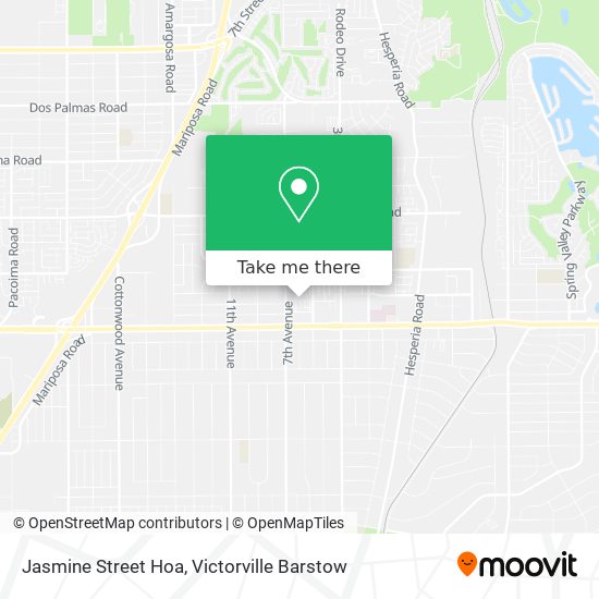 Jasmine Street Hoa map