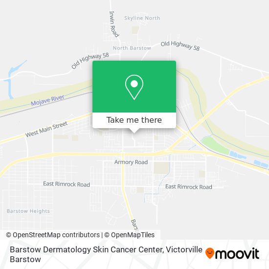 Mapa de Barstow Dermatology Skin Cancer Center