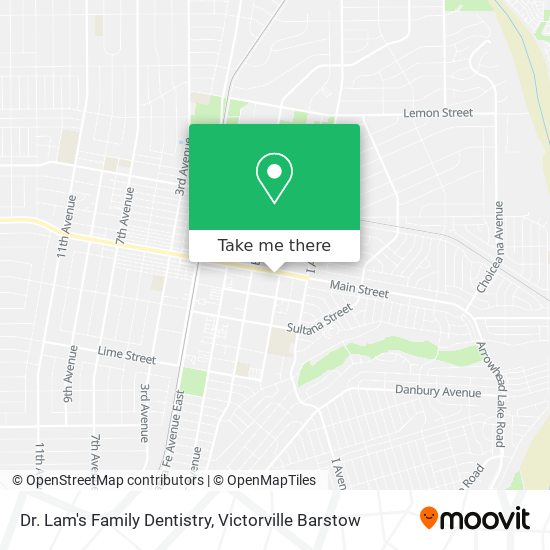 Mapa de Dr. Lam's Family Dentistry