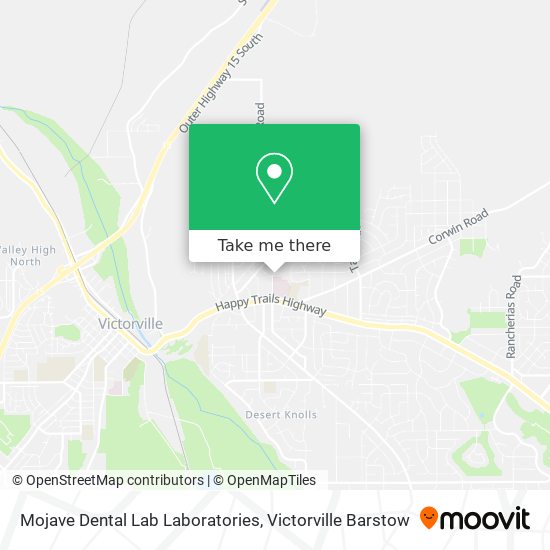 Mojave Dental Lab Laboratories map