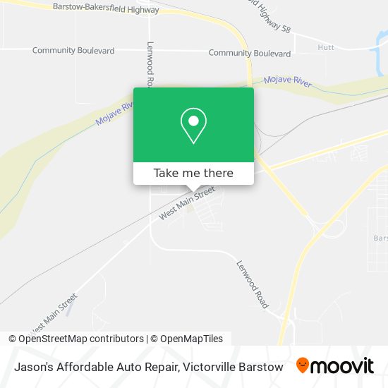 Mapa de Jason's Affordable Auto Repair