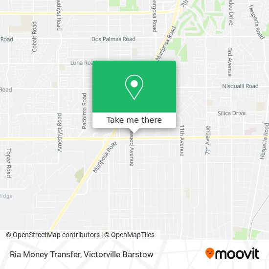 Ria Money Transfer map
