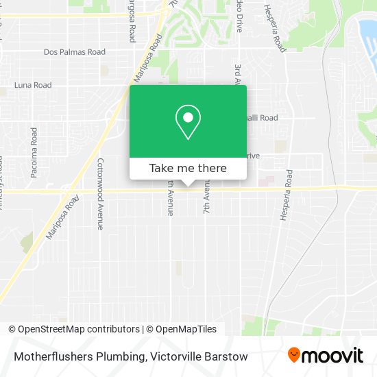 Motherflushers Plumbing map