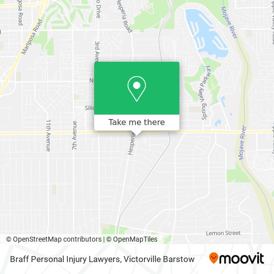 Braff Personal Injury Lawyers map