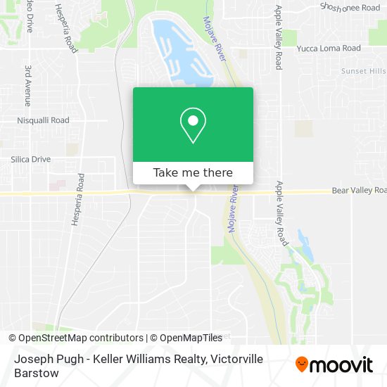 Joseph Pugh - Keller Williams Realty map