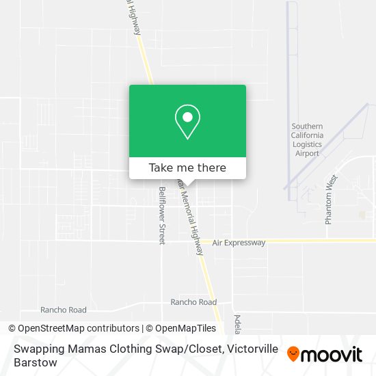Mapa de Swapping Mamas Clothing Swap / Closet