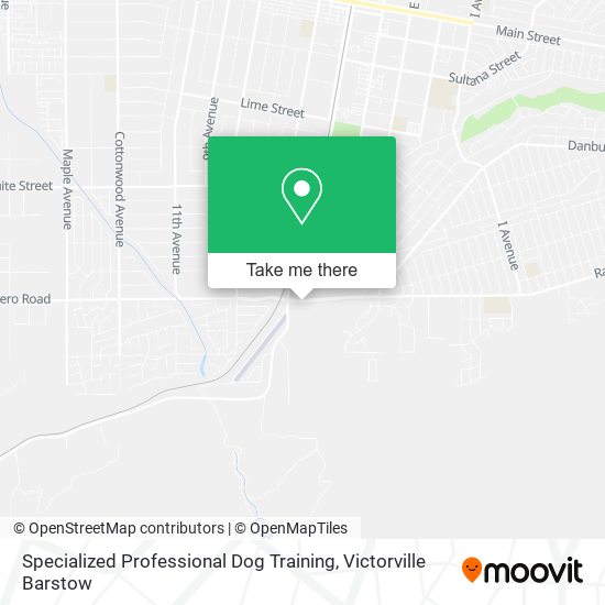 Mapa de Specialized Professional Dog Training