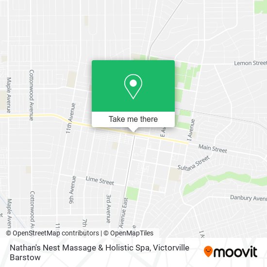 Mapa de Nathan's Nest Massage & Holistic Spa