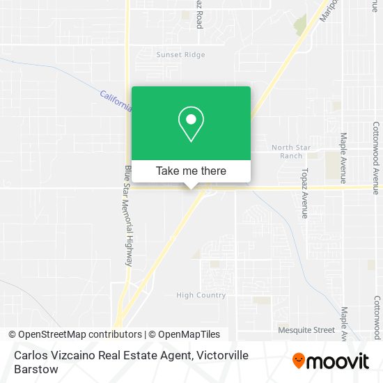 Carlos Vizcaino Real Estate Agent map