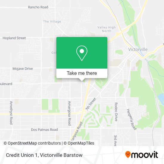 Credit Union 1 map