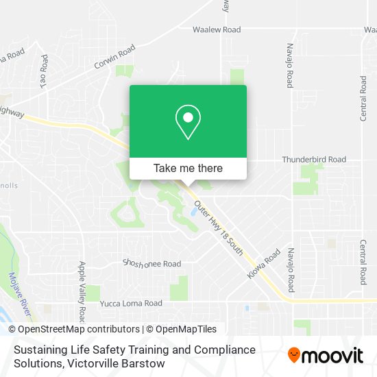 Mapa de Sustaining Life Safety Training and Compliance Solutions