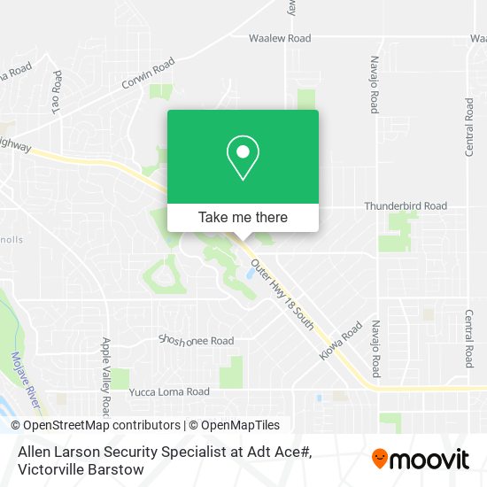 Mapa de Allen Larson Security Specialist at Adt Ace#