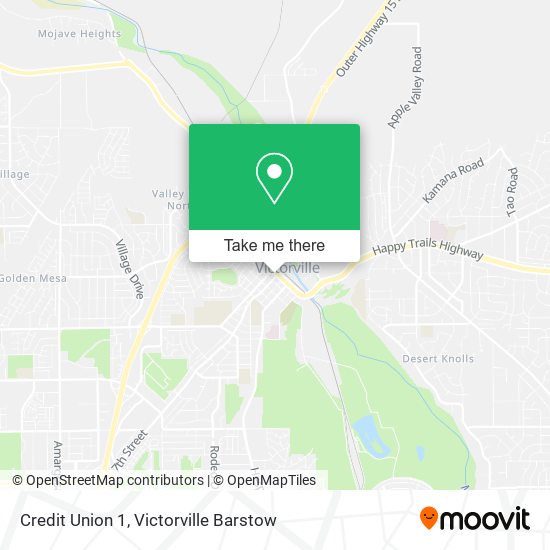 Credit Union 1 map