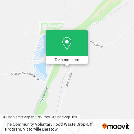 Mapa de The Community Voluntary Food Waste Drop-Off Program
