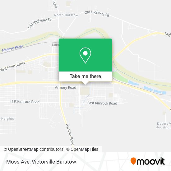 Mapa de Moss Ave